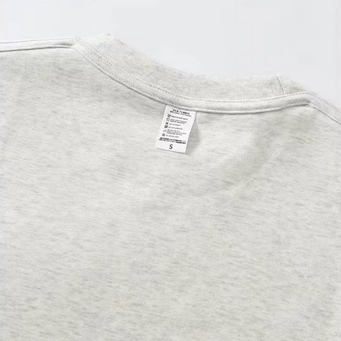 Women's Heavyweight Relaxed Crew Neck Long Sleeve T-Shirt